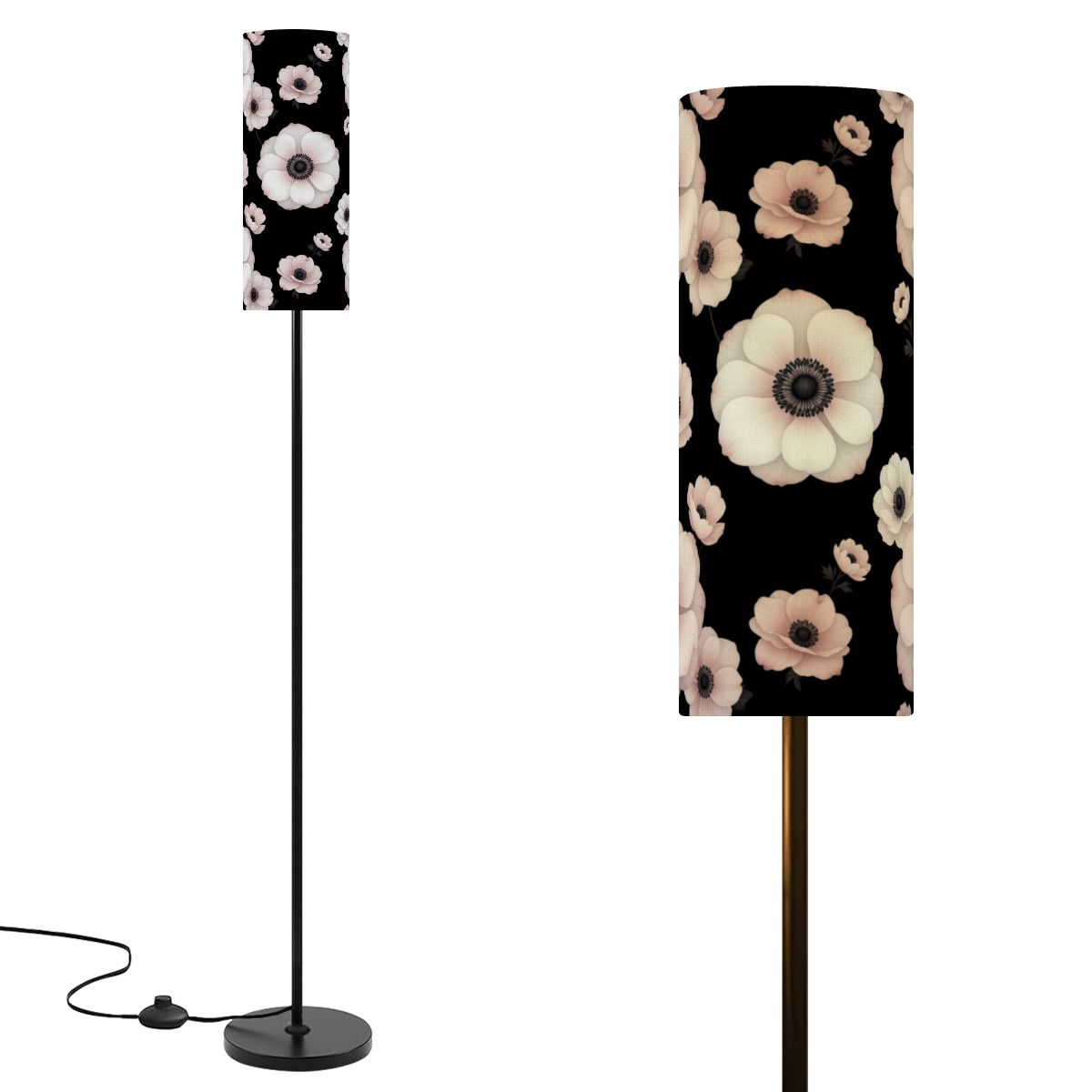 Anemony Noir — Lampa podłogowa