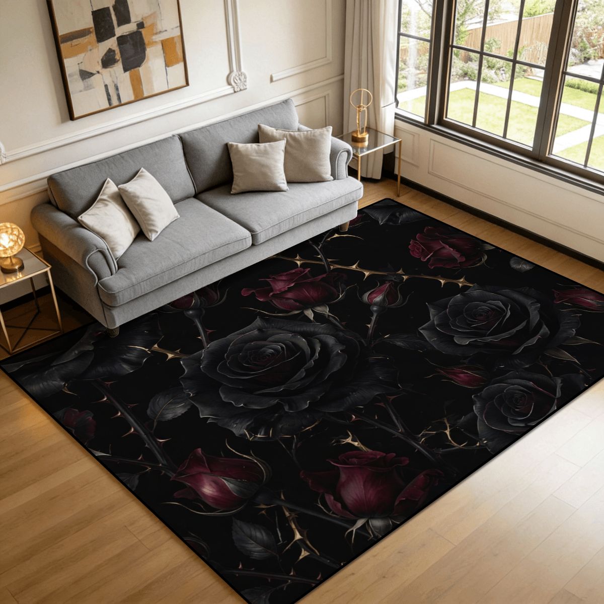 Noir Rose — Rug