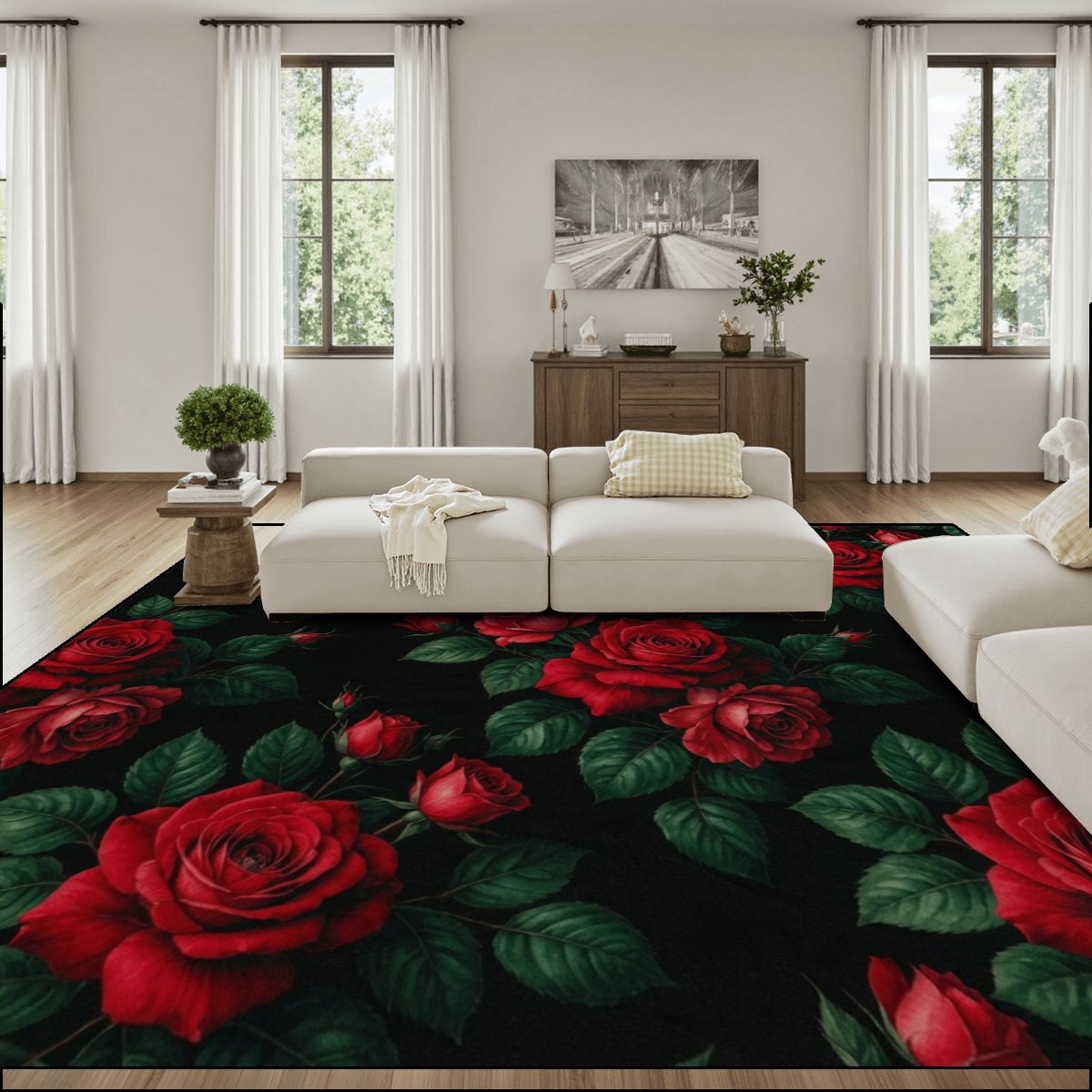 Roze Czerwone — Large area rug