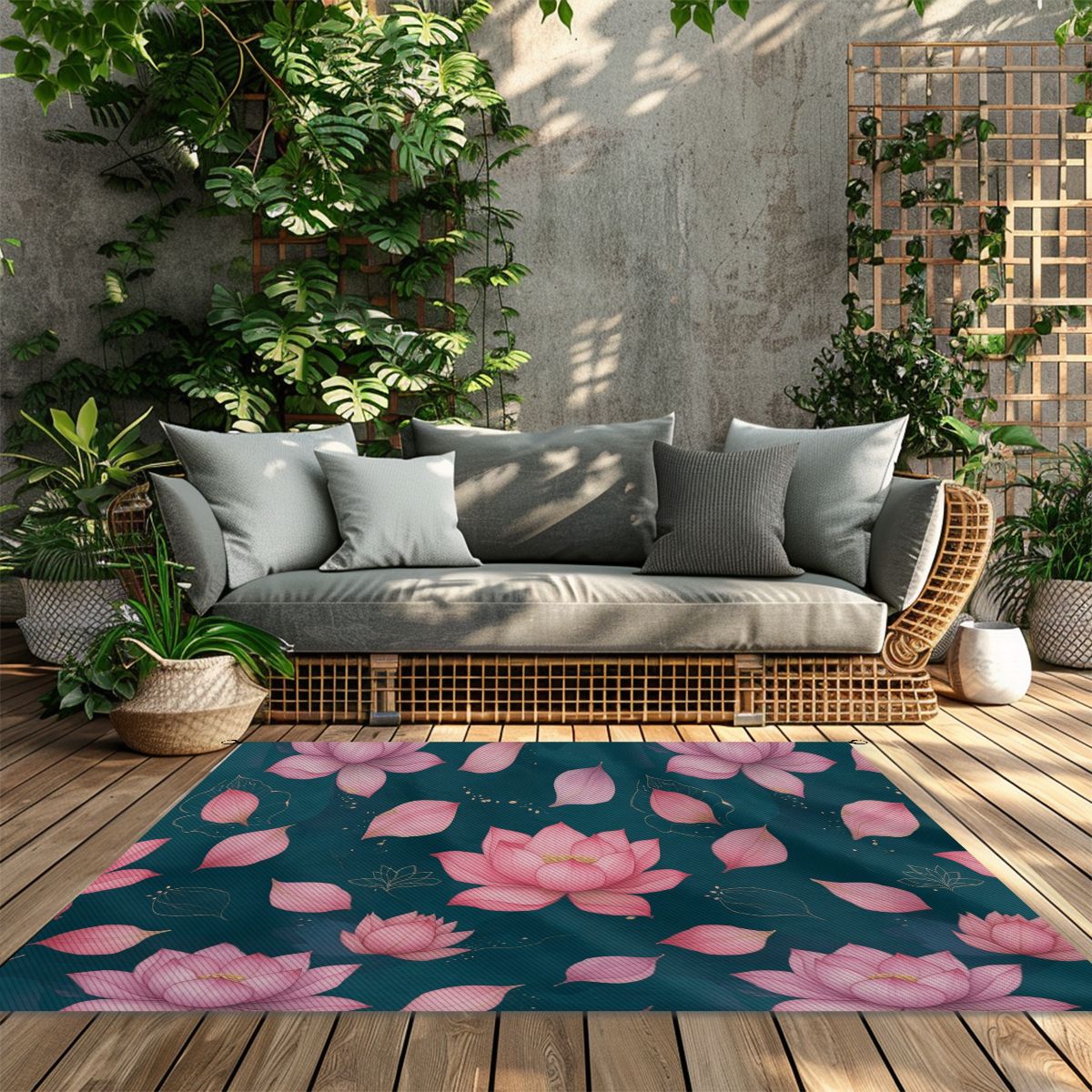 Lotosy — Outdoor rug