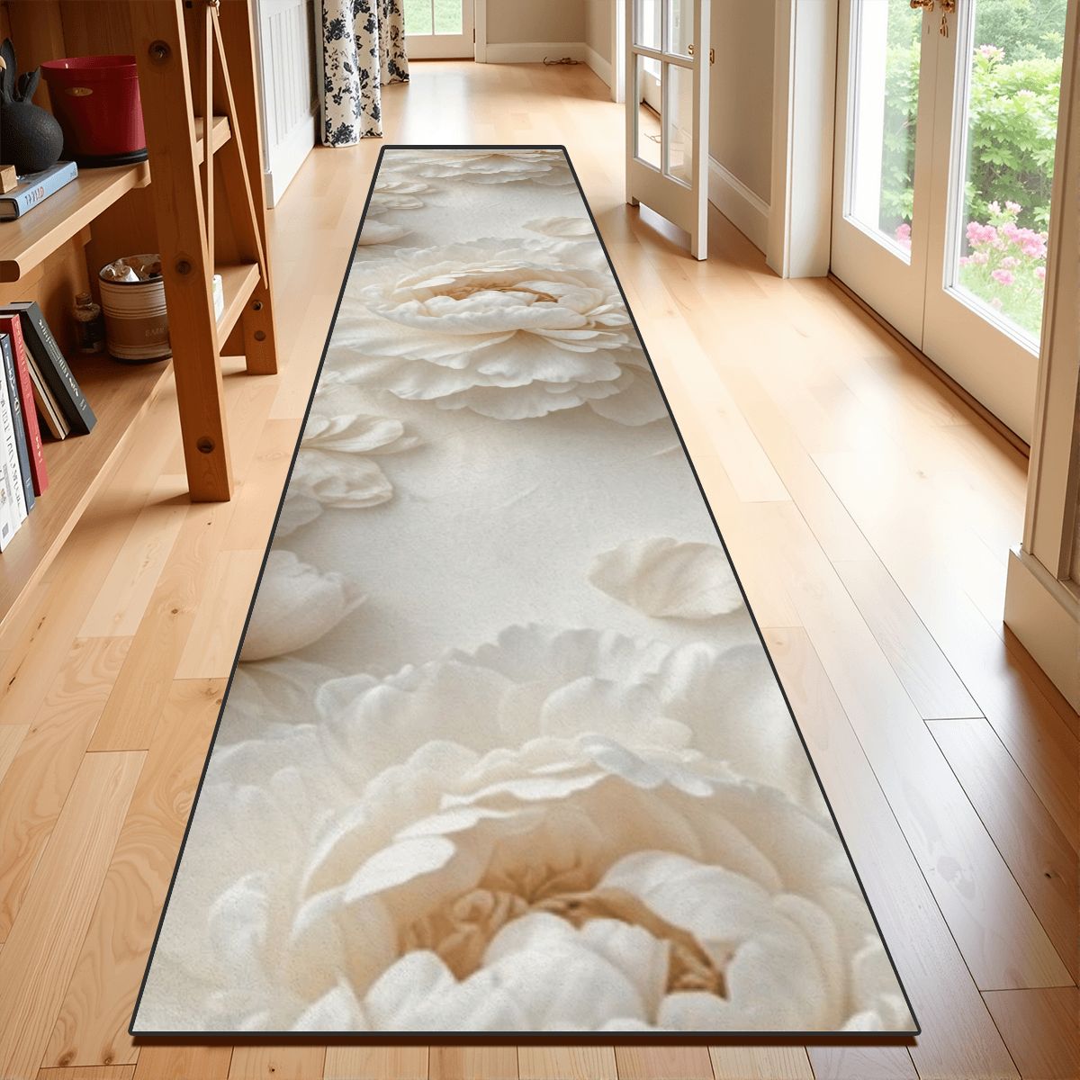 Runner Rug 24"x120" 36peoniebialav2aop
