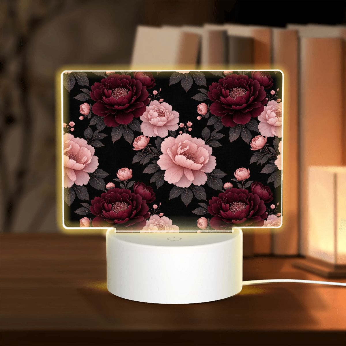 Peonie Garden — Lampka nocna