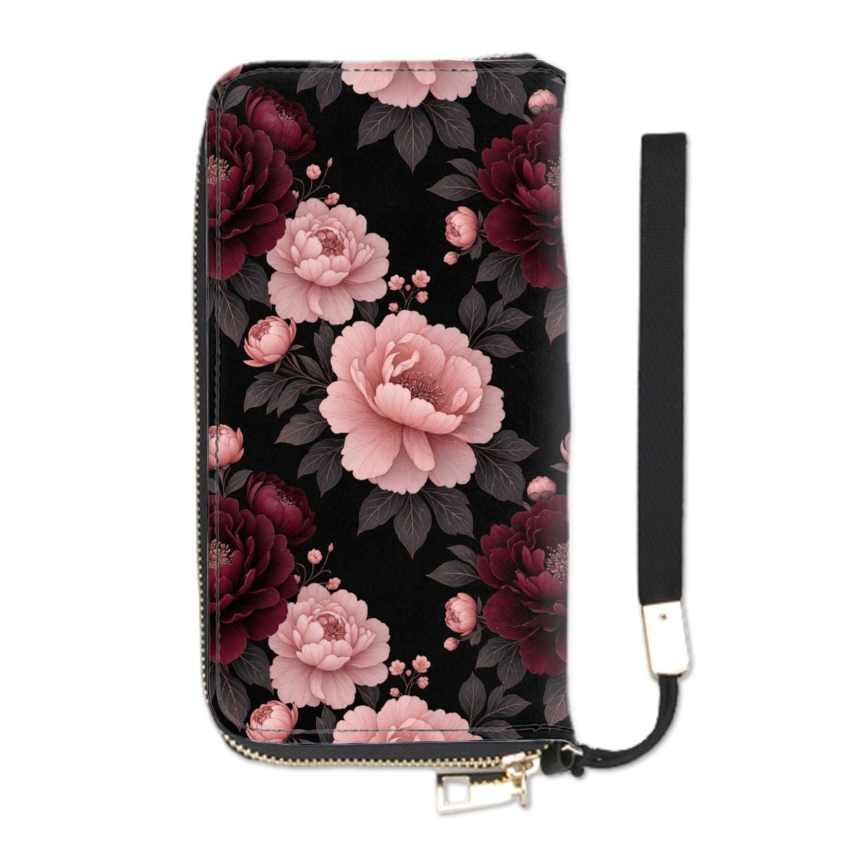 Clutch Wallet for Women 01peoniegardenaop