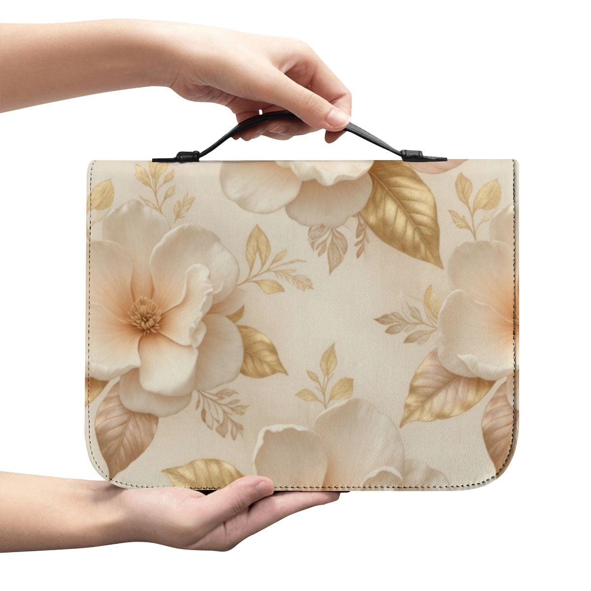 PU Leather Bible Cover 04magnoliechampagneaop