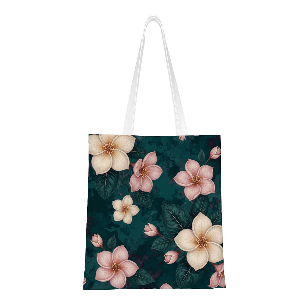 Canvas Tote Bag 10plumeriatropikaop