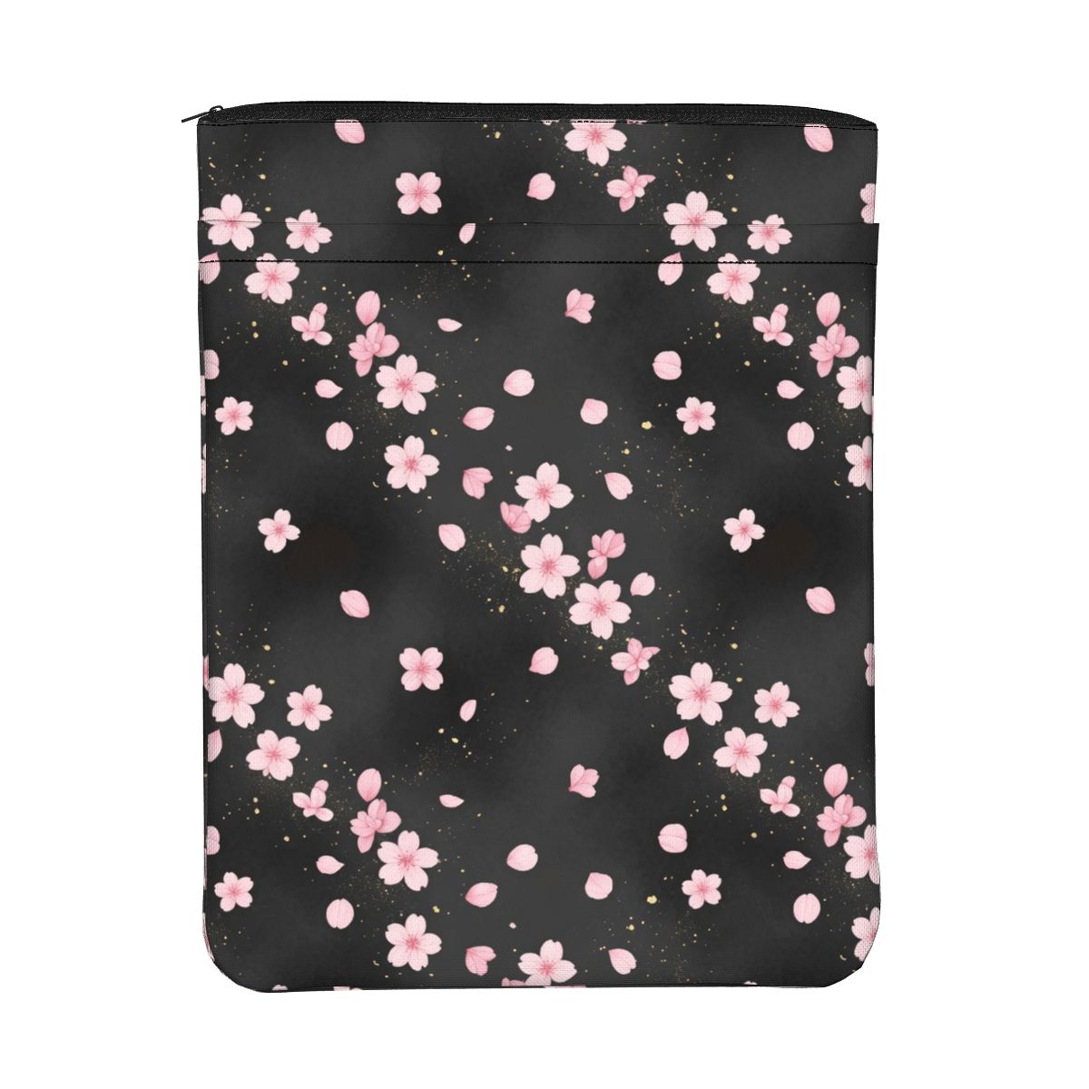 Zippered Book Sleeve with Pocket 06sakuradustaop
