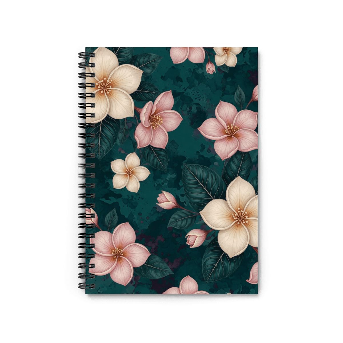Spiral Notebook 10plumeriatropikaop