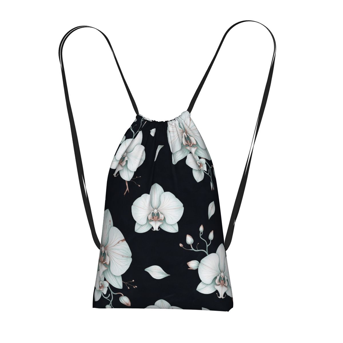 Casual Drawstring Storage Backpack 03orchideenocaop