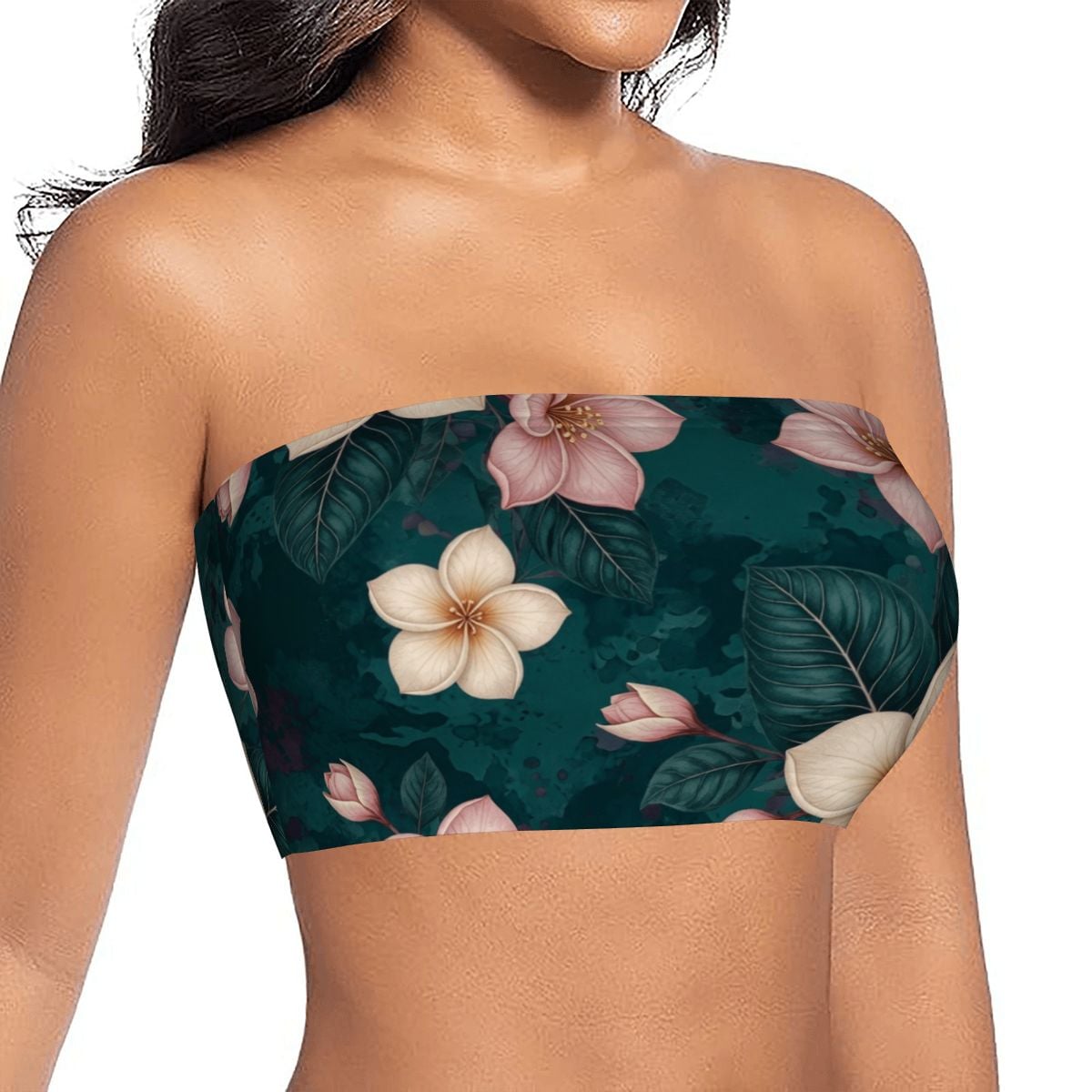 Women's Strapless Tube Top 10plumeriatropikaop