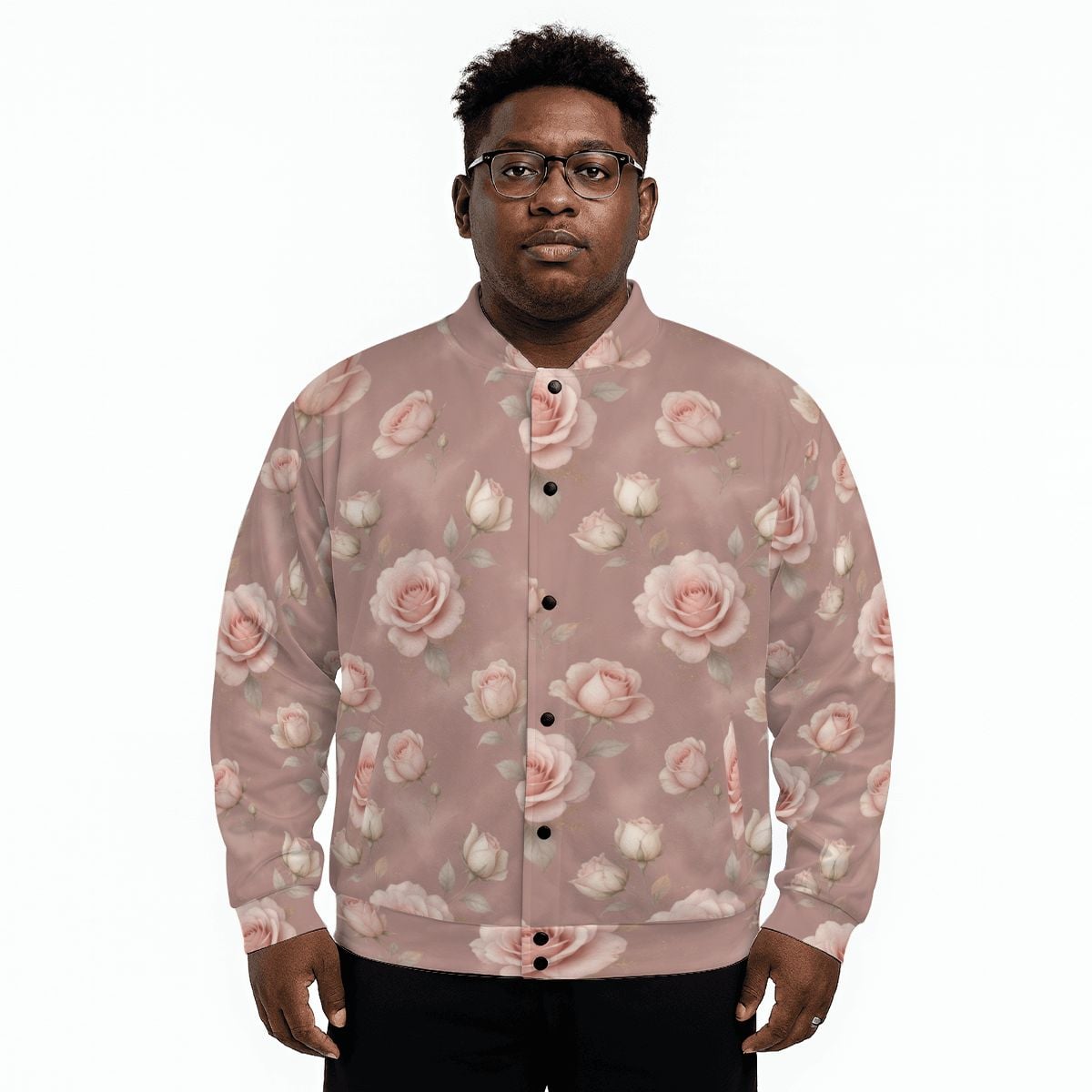 Buttonup Baseball Jacket 02rozeblushaop