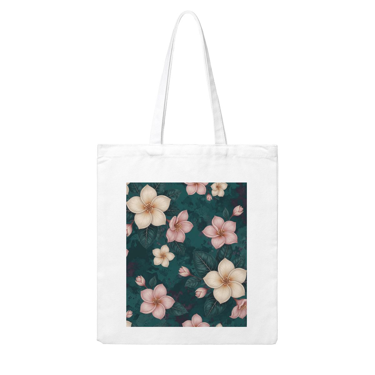 Plumeria Tropik — Canvas tote