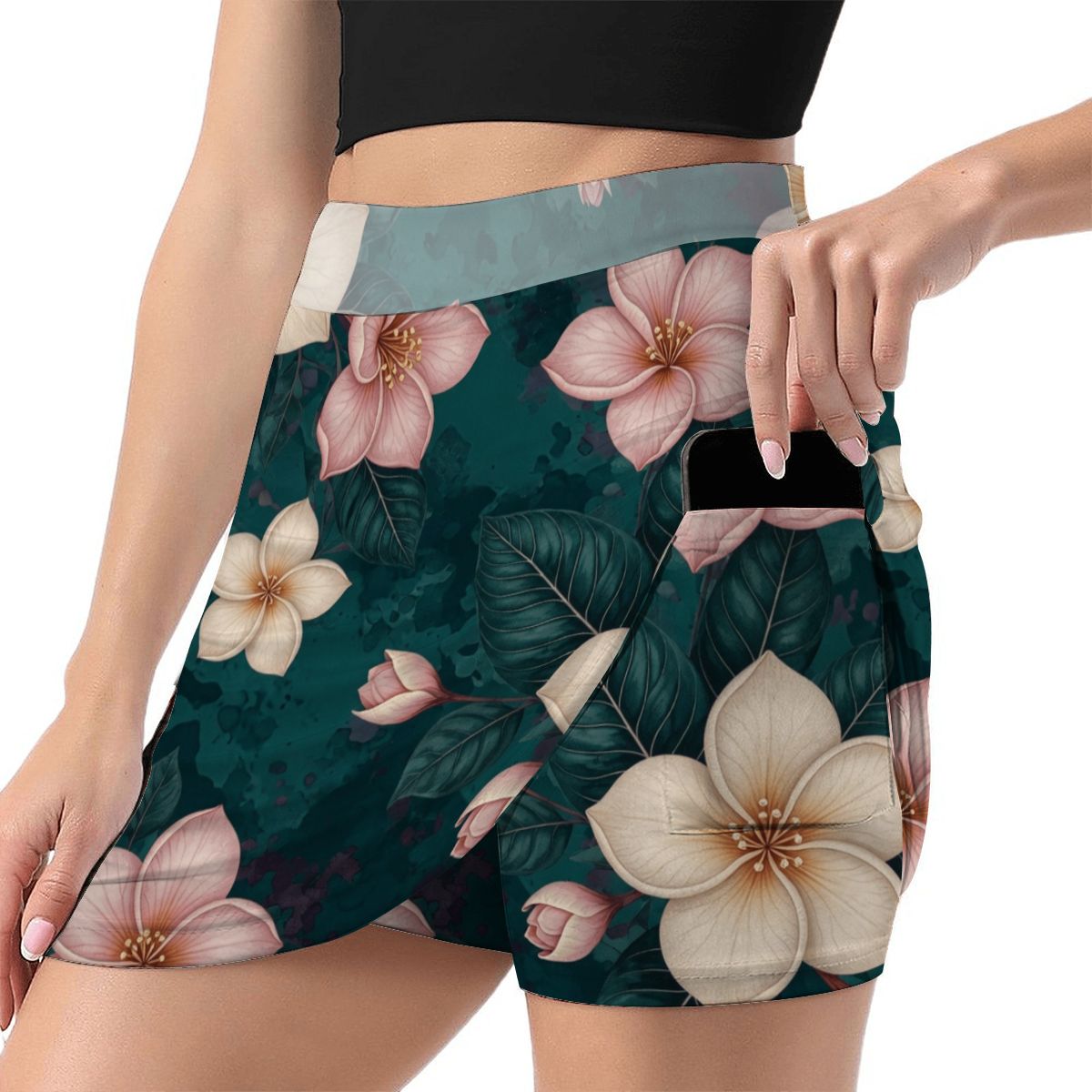 ALine Skort With Pocket 10plumeriatropikaop