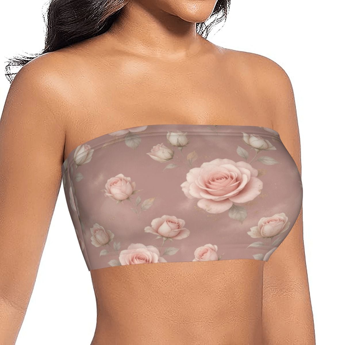 Women's Strapless Tube Top 02rozeblushaop