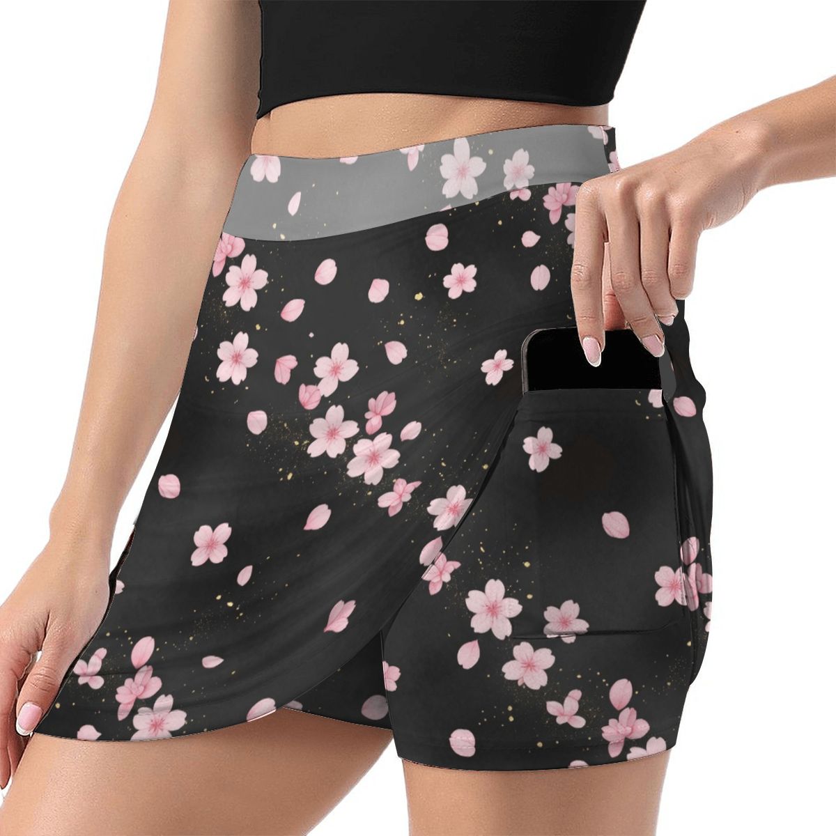 ALine Skort With Pocket 06sakuradustaop