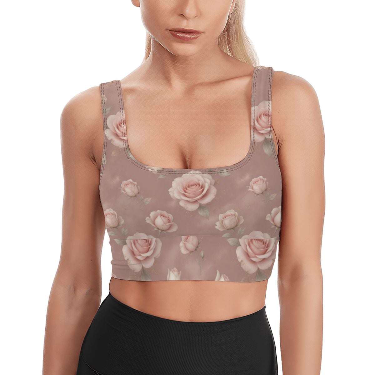 Roze Blush — Biustonosz sportowy