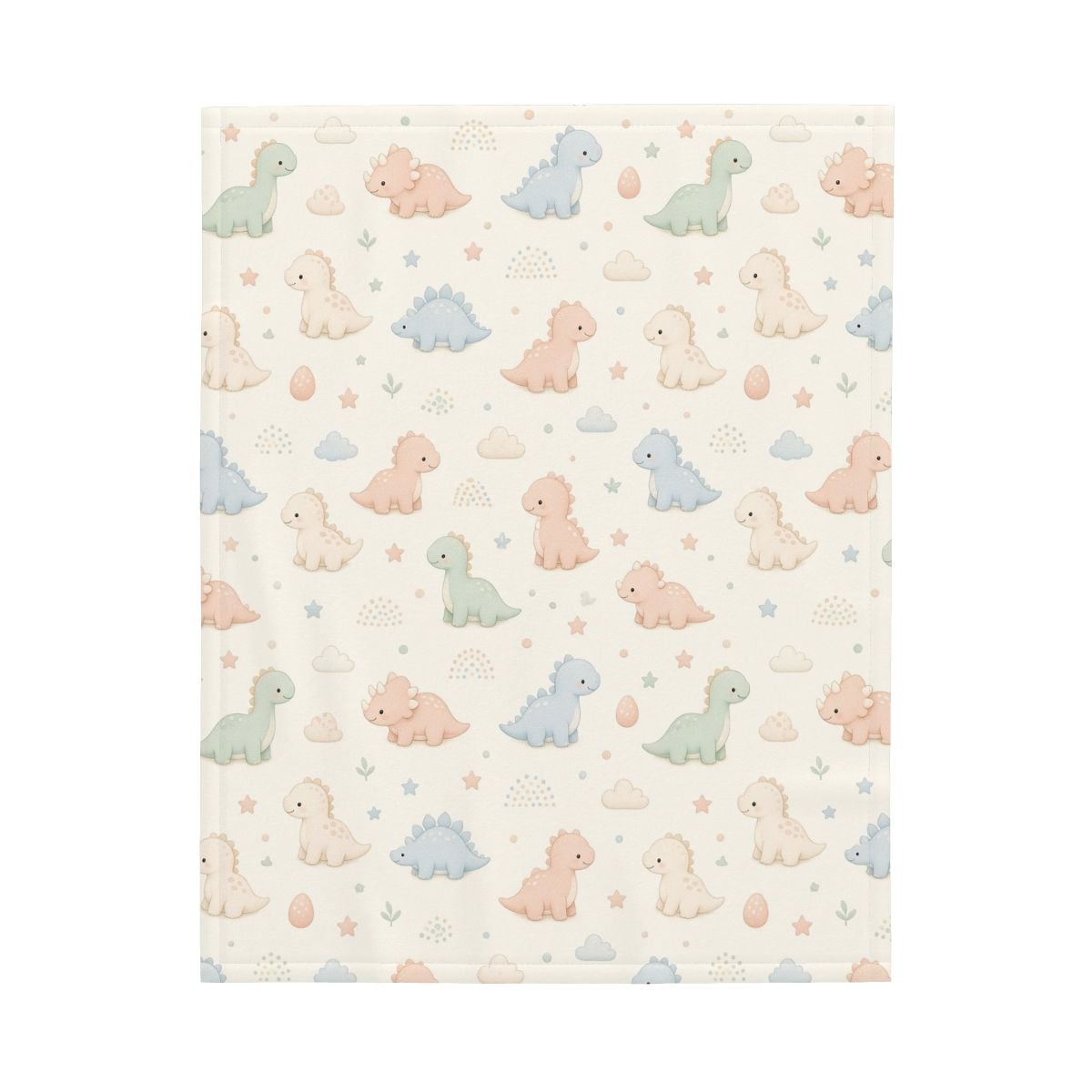 Large Baby Blanket dinusiepastel