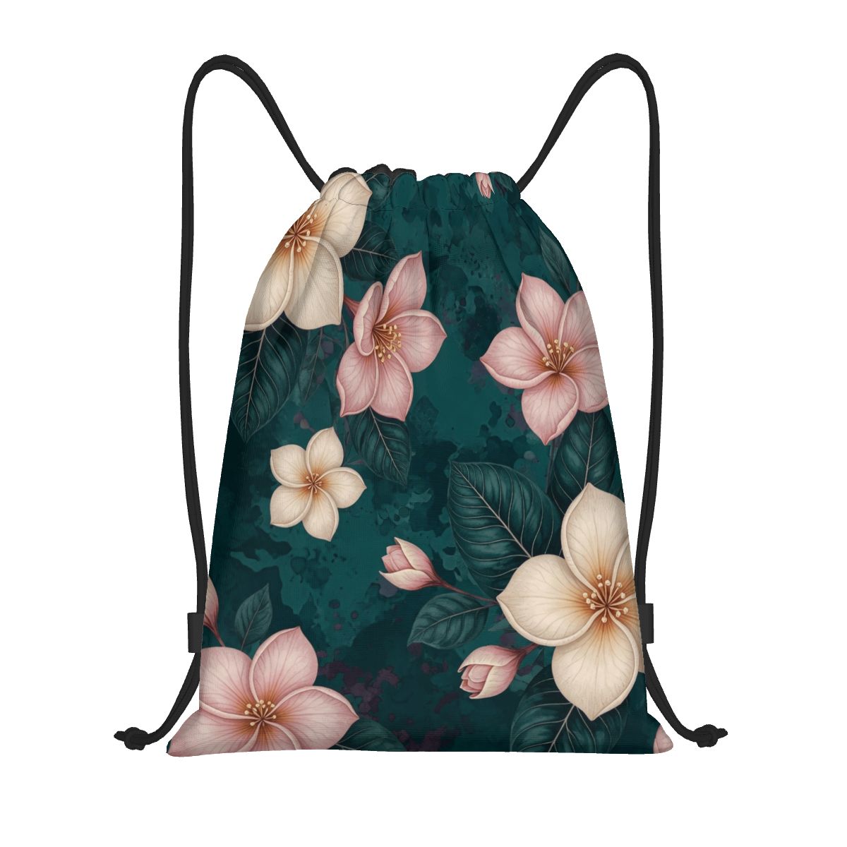 Plumeria Tropik — Drawstring bag