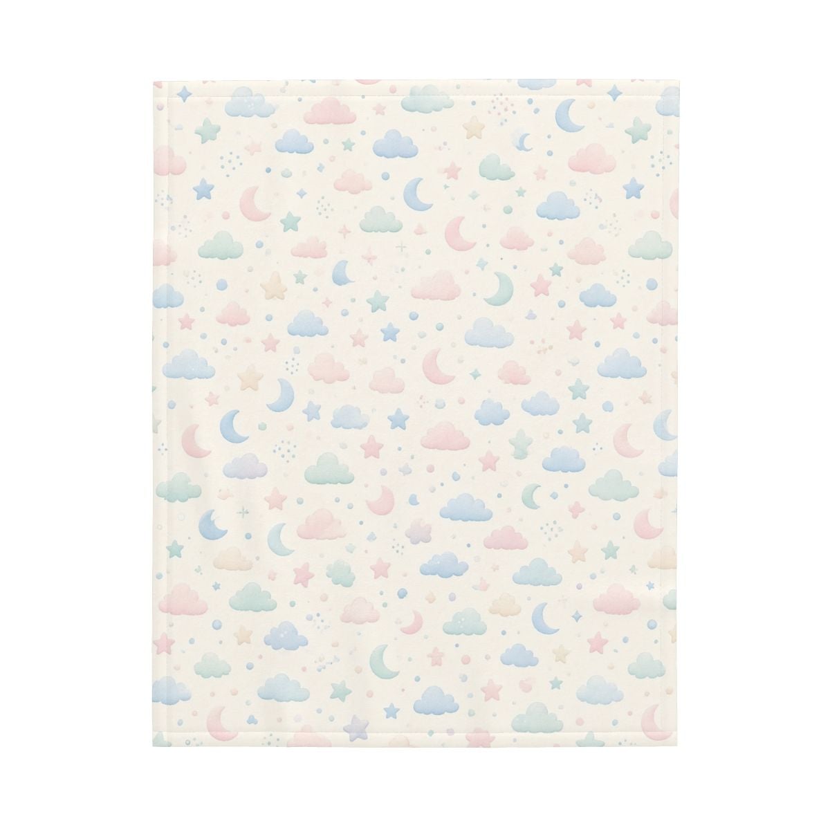 Large Baby Blanket chmurkiksiezyce