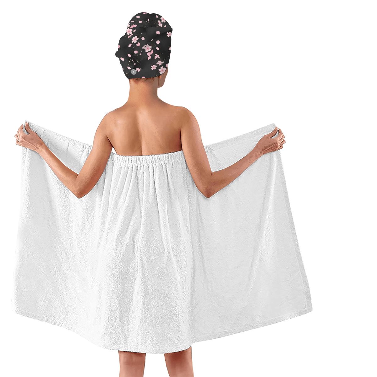 Microfiber Hair Towel Wrap 06sakuradustaop