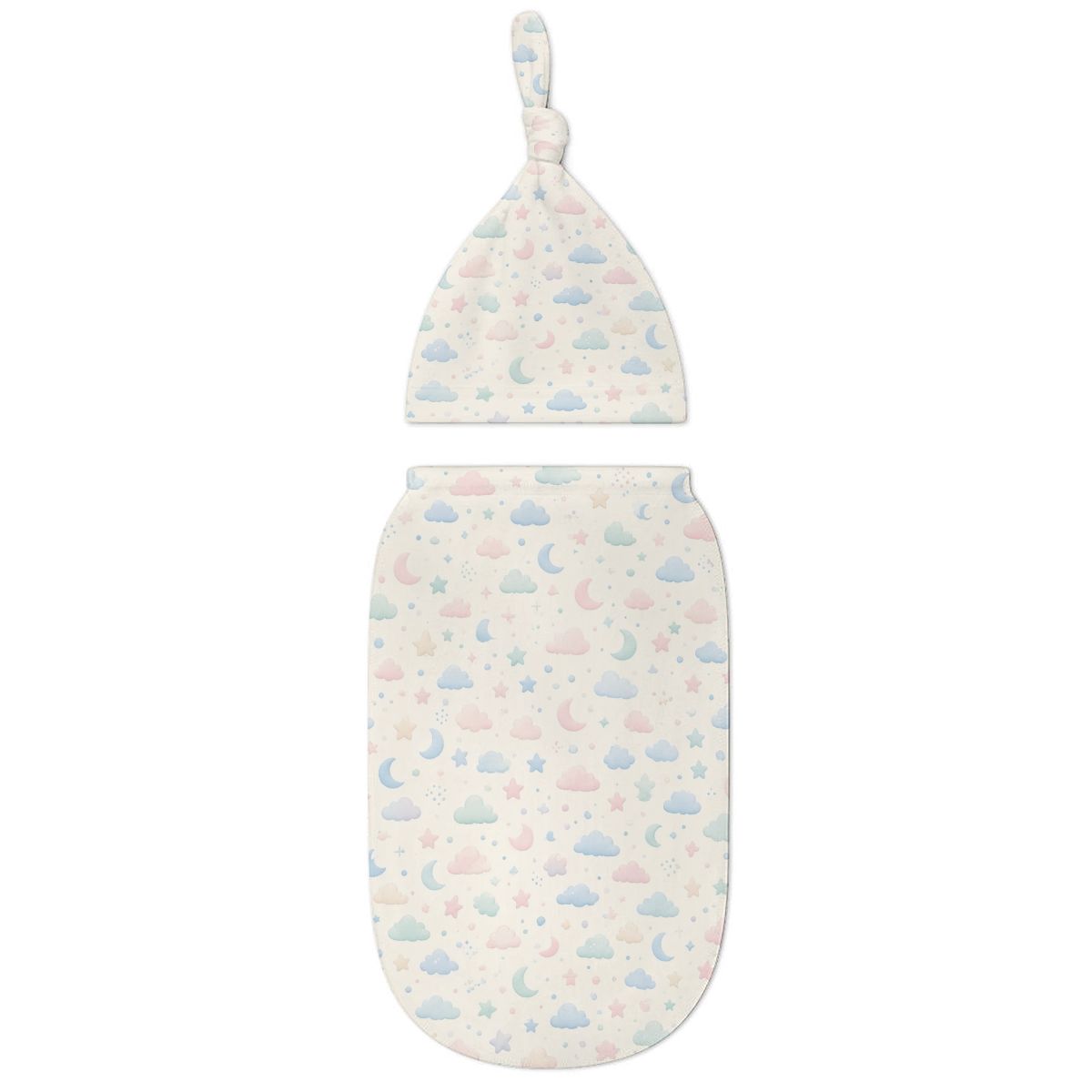 Baby Swaddle Sack Set chmurkiksiezyce