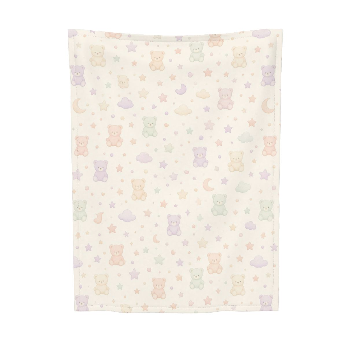 Super Soft Plush Baby Blanket misiegwiazdki