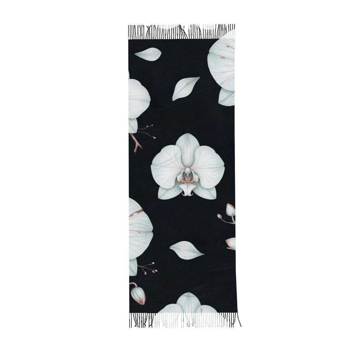 Fringed Scarf 03orchideenocaop