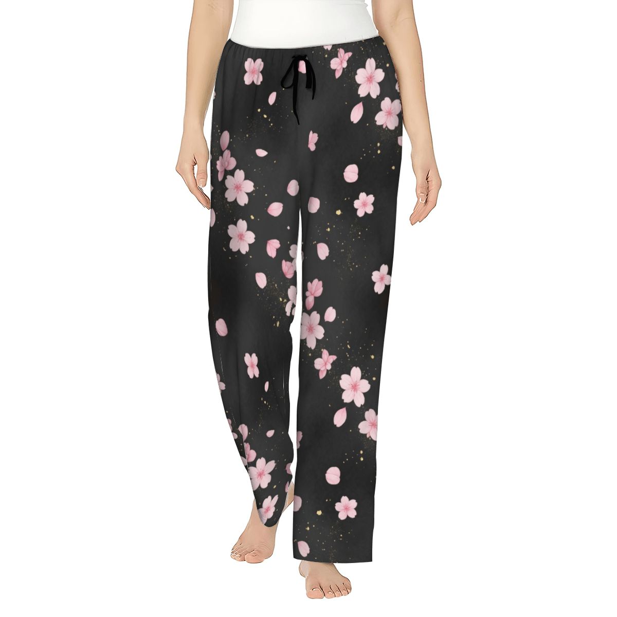 Women's Pajama Pants Customized Services 06sakuradustaop