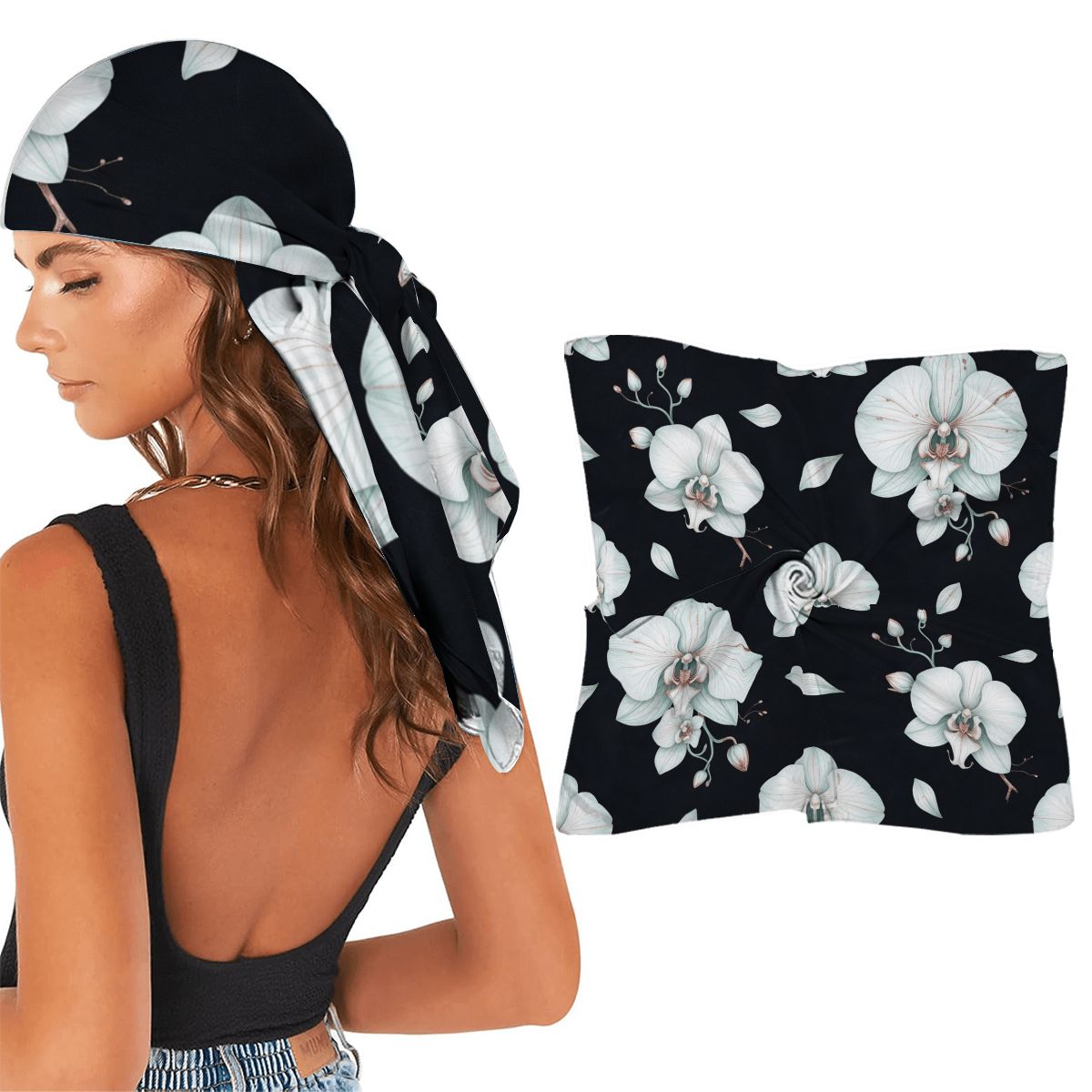 Square Bandana 03orchideenocaop