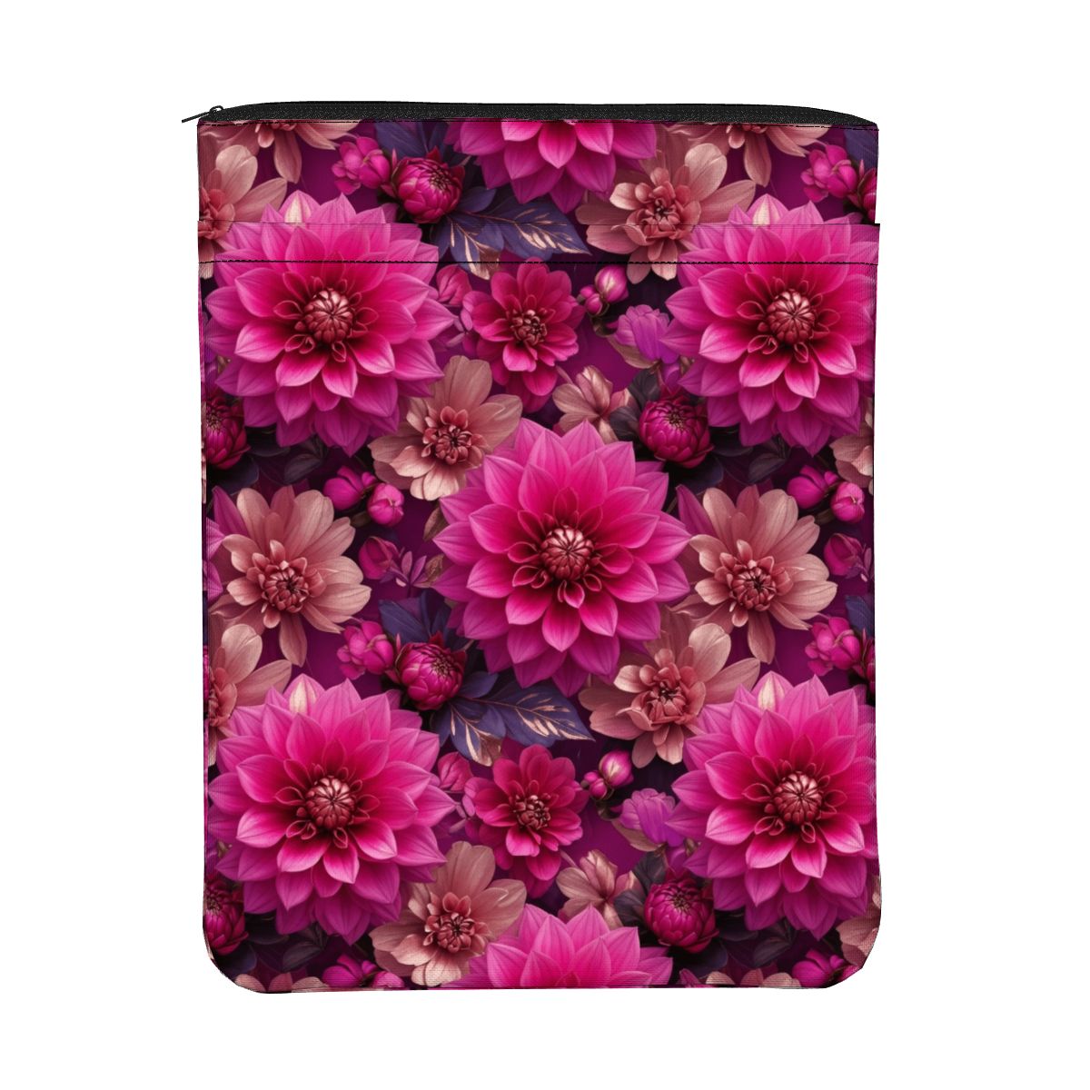 Zippered Book Sleeve with Pocket 07daliefuksjaaop