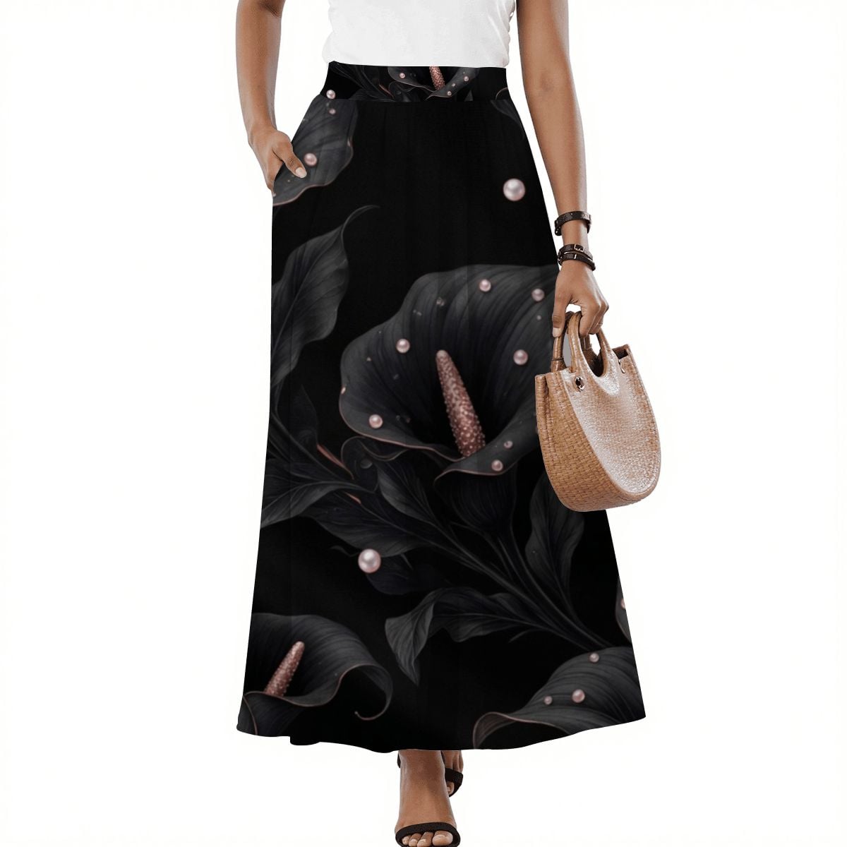 Midi Skirt with Pockets 05kalienoiraop
