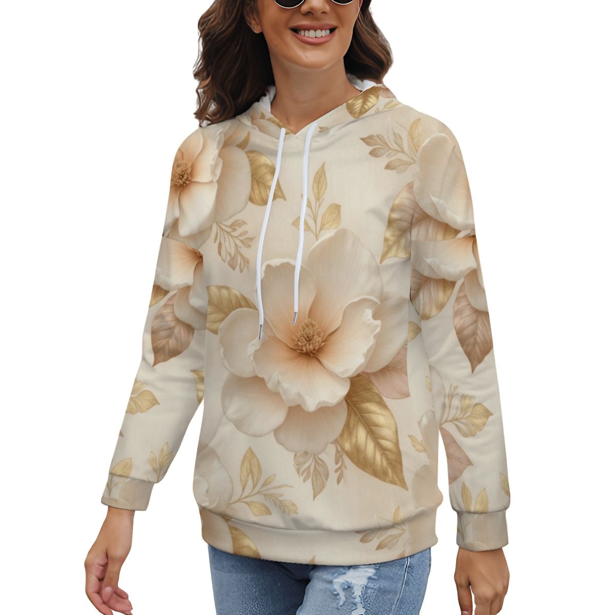 Sleeve Hoodie 04magnoliechampagneaop