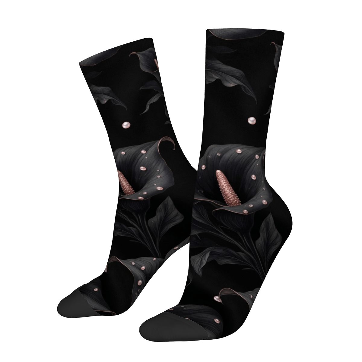 Unisex Contrast Crew Socks (Made in USA) 05kalienoiraop