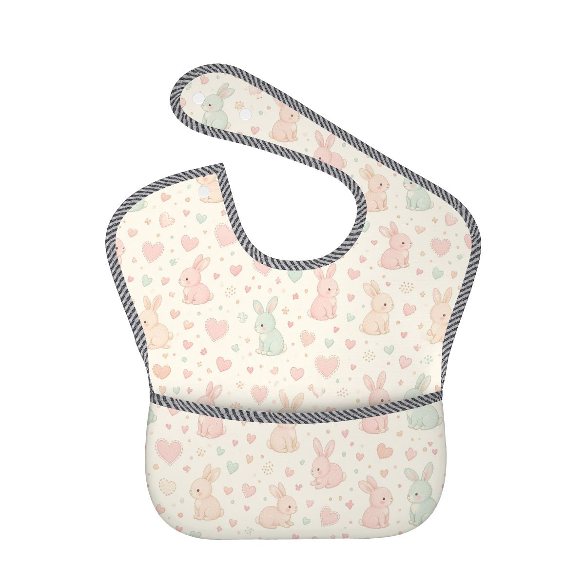 Baby Bibs Customized Services kroliczkiserca