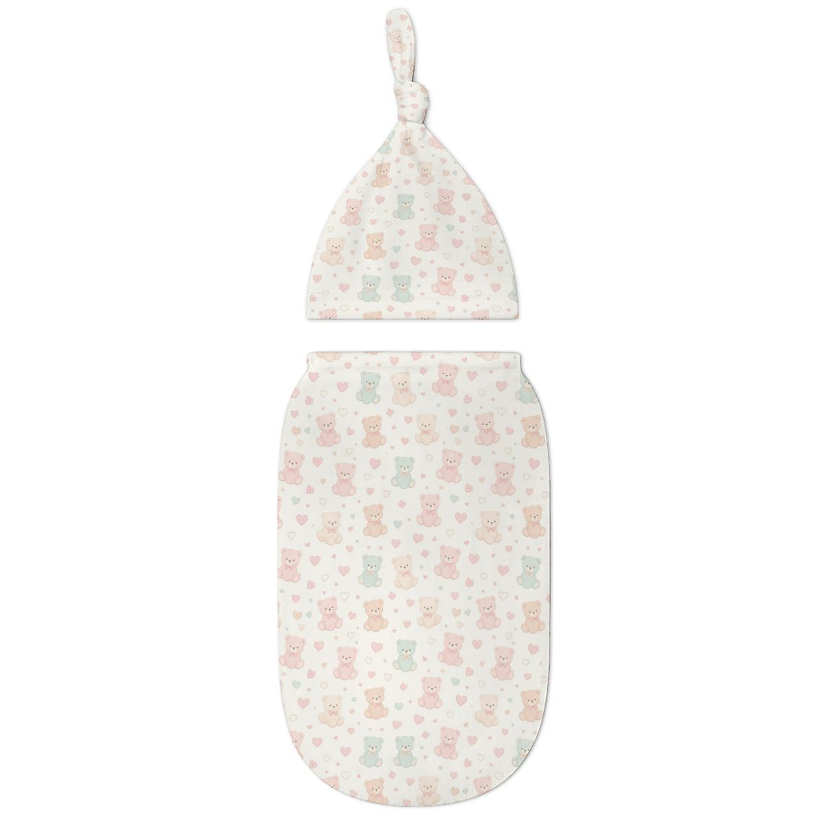 Baby Swaddle Sack Set misiekokardki