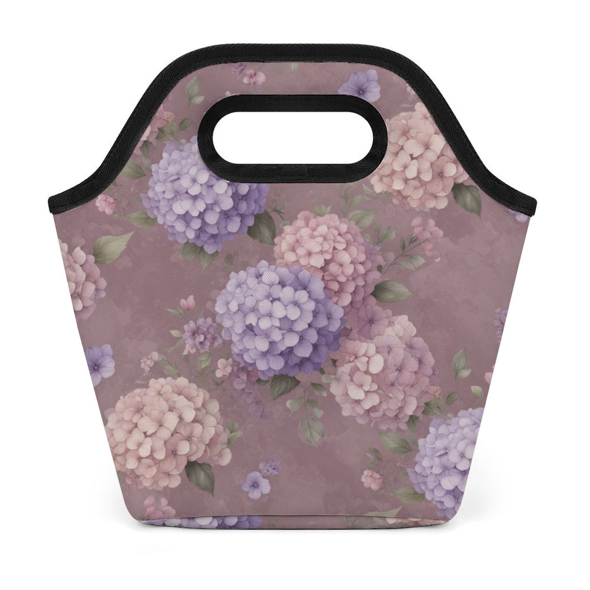 Hortensje Lawenda Ao — Insulated lunch bag