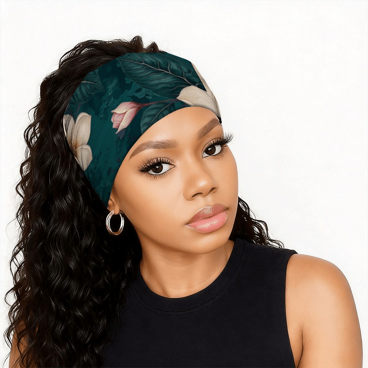 Wide Turban Headbands for Women 1PC 10plumeriatropikaop