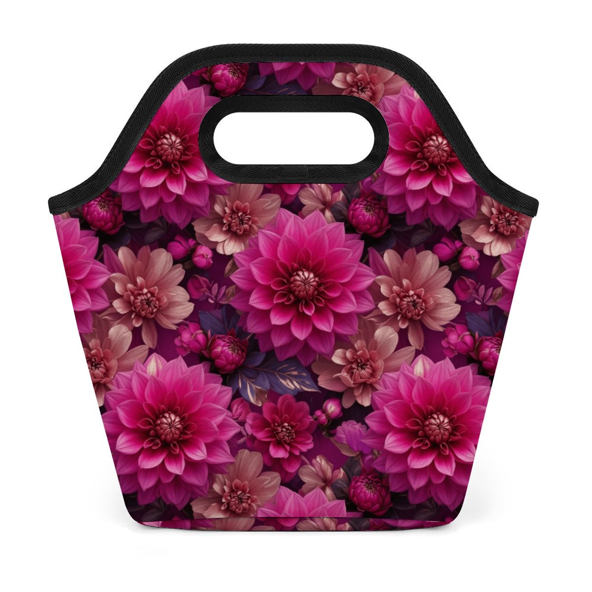 Dalie Fuksja — Insulated lunch bag