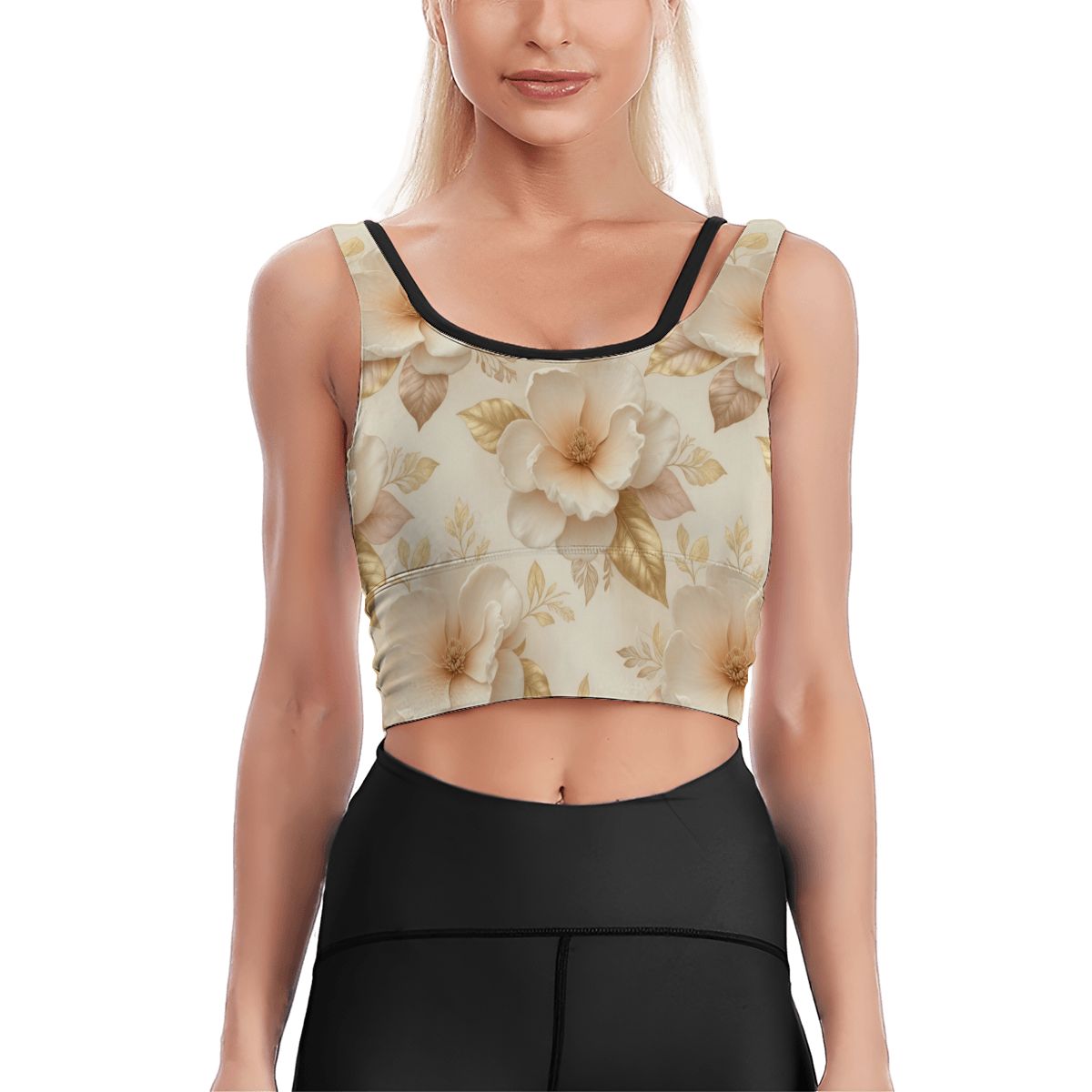 Magnolie Champagne — Sports bra