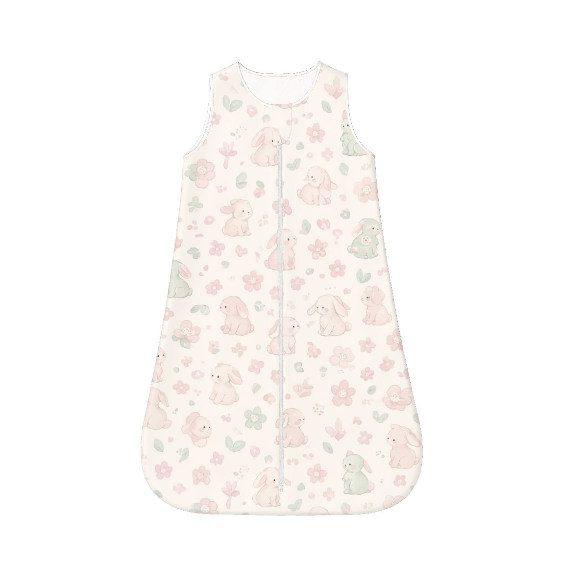 Sleeveless Baby Sleep Sack kroliczkikwiatki