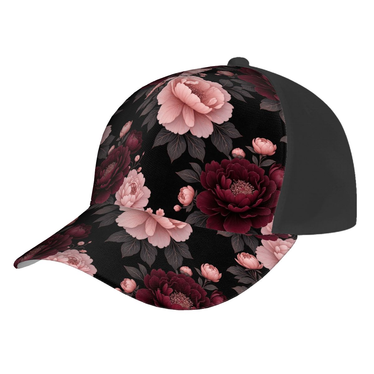 Baseball Cap (Single Design) 01peoniegardenaop