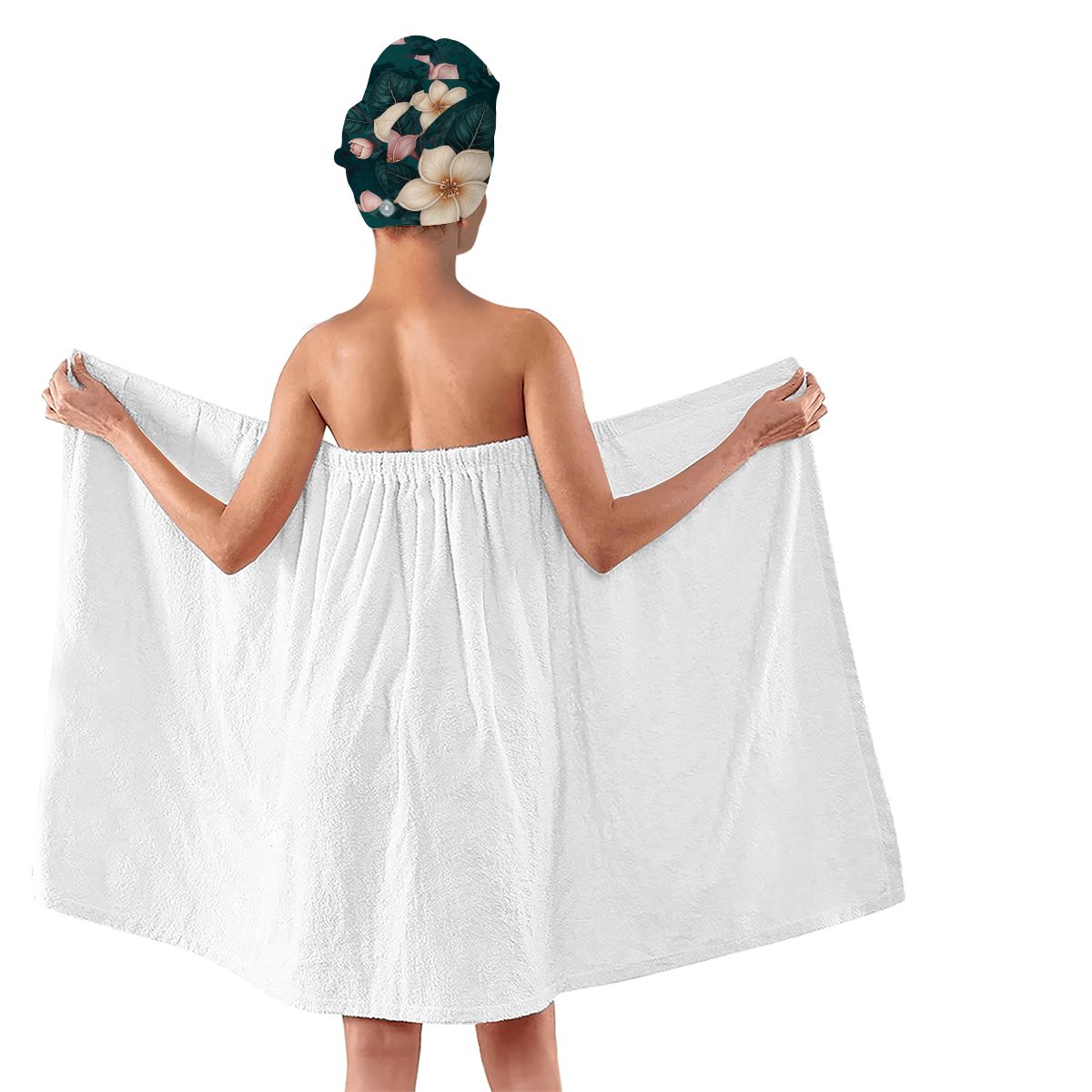 Microfiber Hair Towel Wrap 10plumeriatropikaop