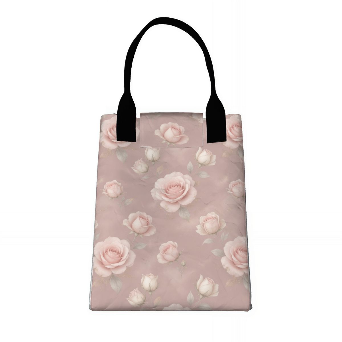 Tyvek Insulated Lunch Bag Reusable 02rozeblushaop