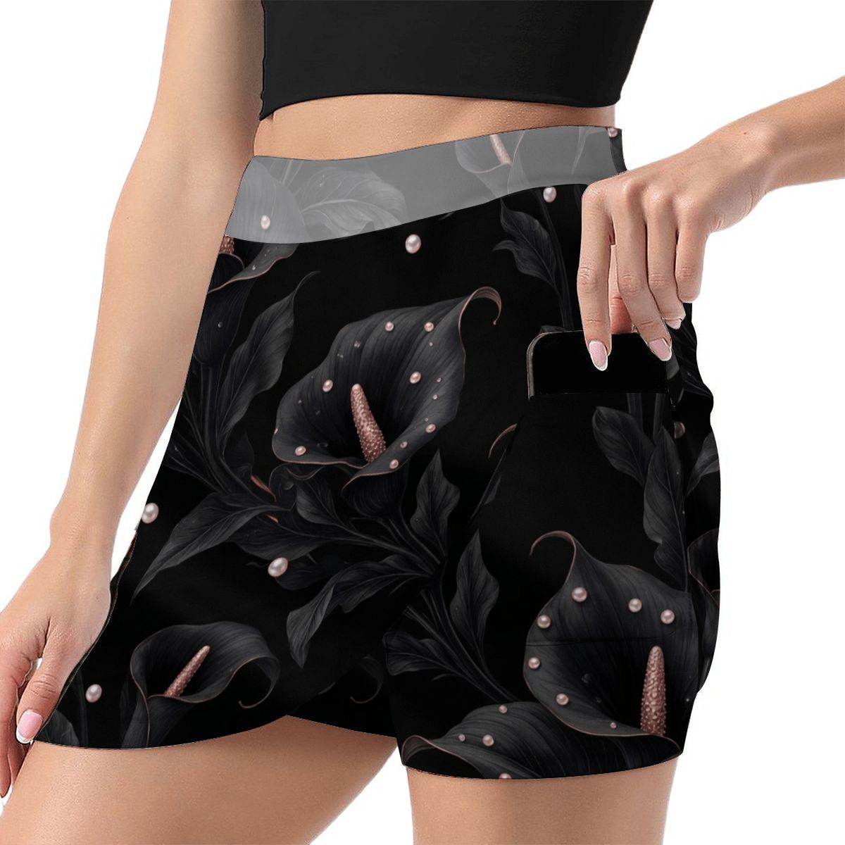 ALine Skort With Pocket 05kalienoiraop