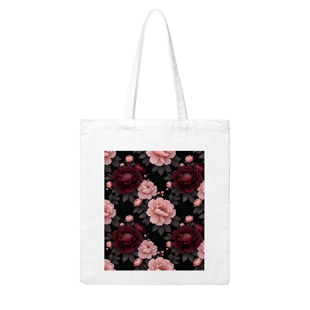 Peonie Garden — Canvas tote