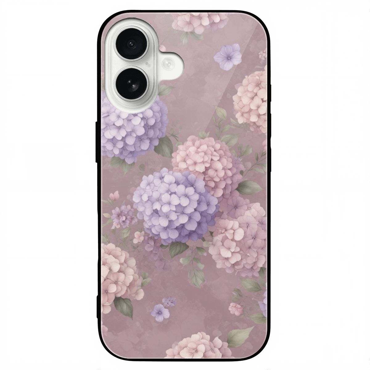 Hortensje Lawenda Ao — Phone case
