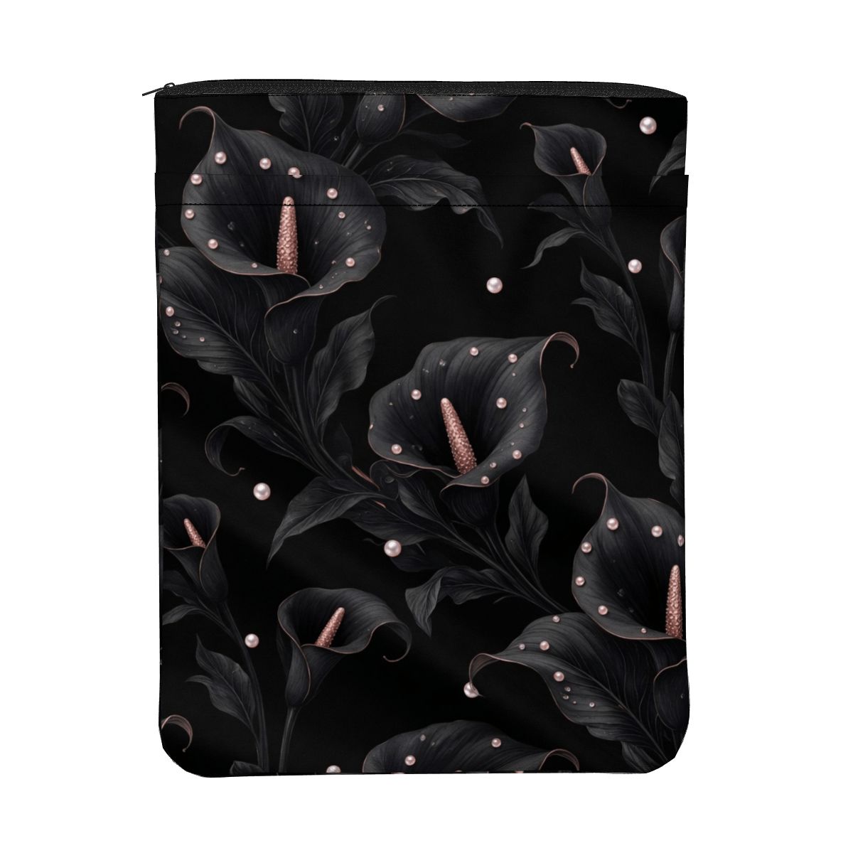 Zippered Book Sleeve with Pocket 05kalienoiraop