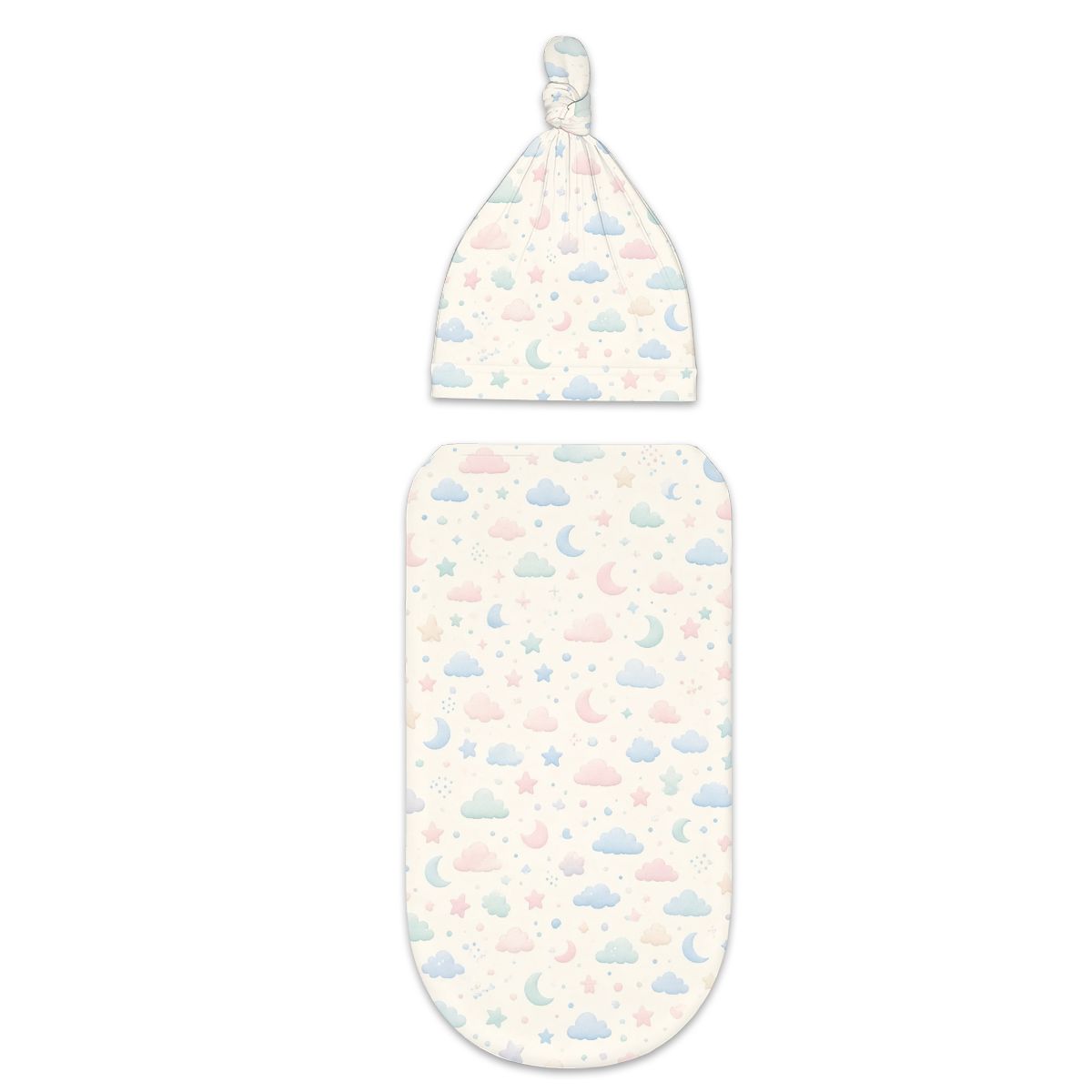 Baby Swaddle Blanket chmurkiksiezyce