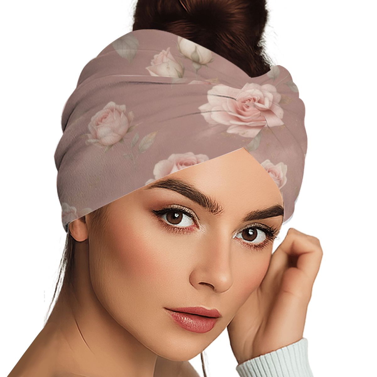 Extra Wide Headbands for Women 1PC 02rozeblushaop