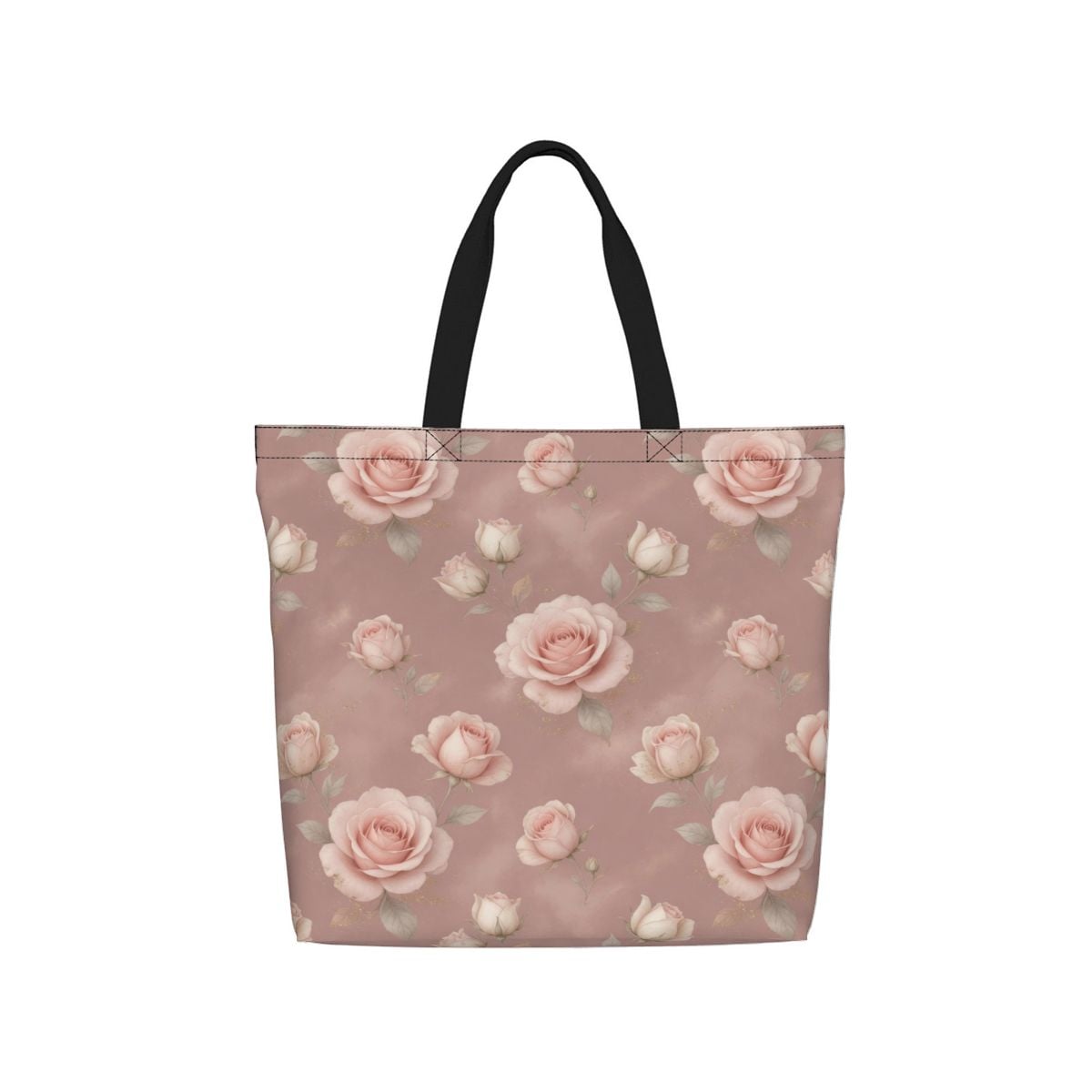 Large Capacity One Shoulder Tote Bag With Zipper 02rozeblushaop