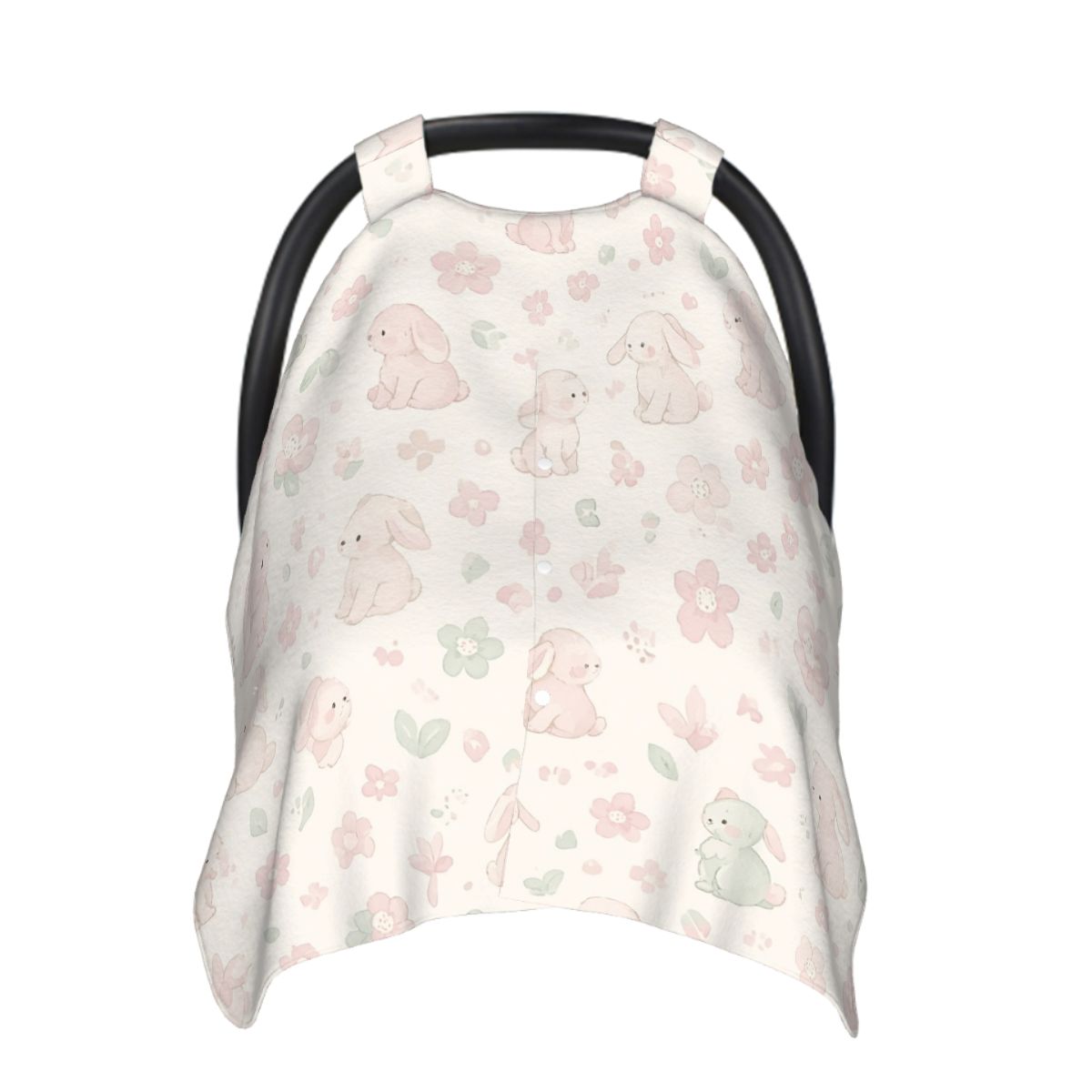 Baby Car Seat Cover kroliczkikwiatki